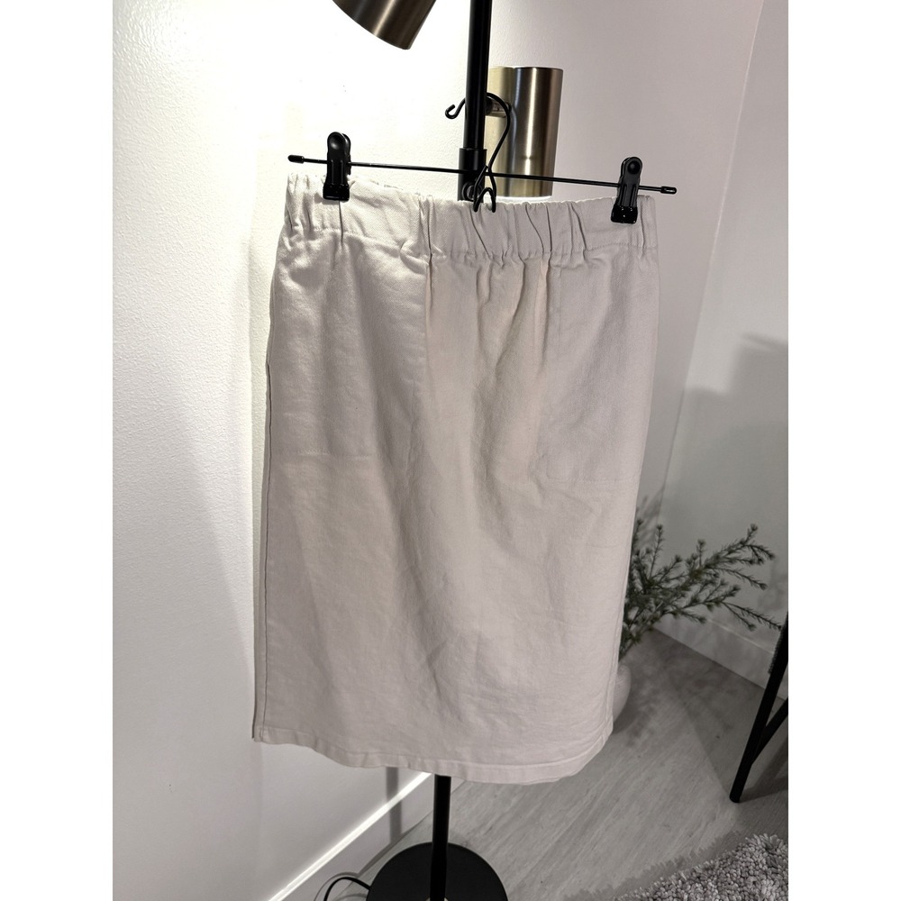Perhe midi stretch twill midsize EUC office normcore basics easy wear comfort LG